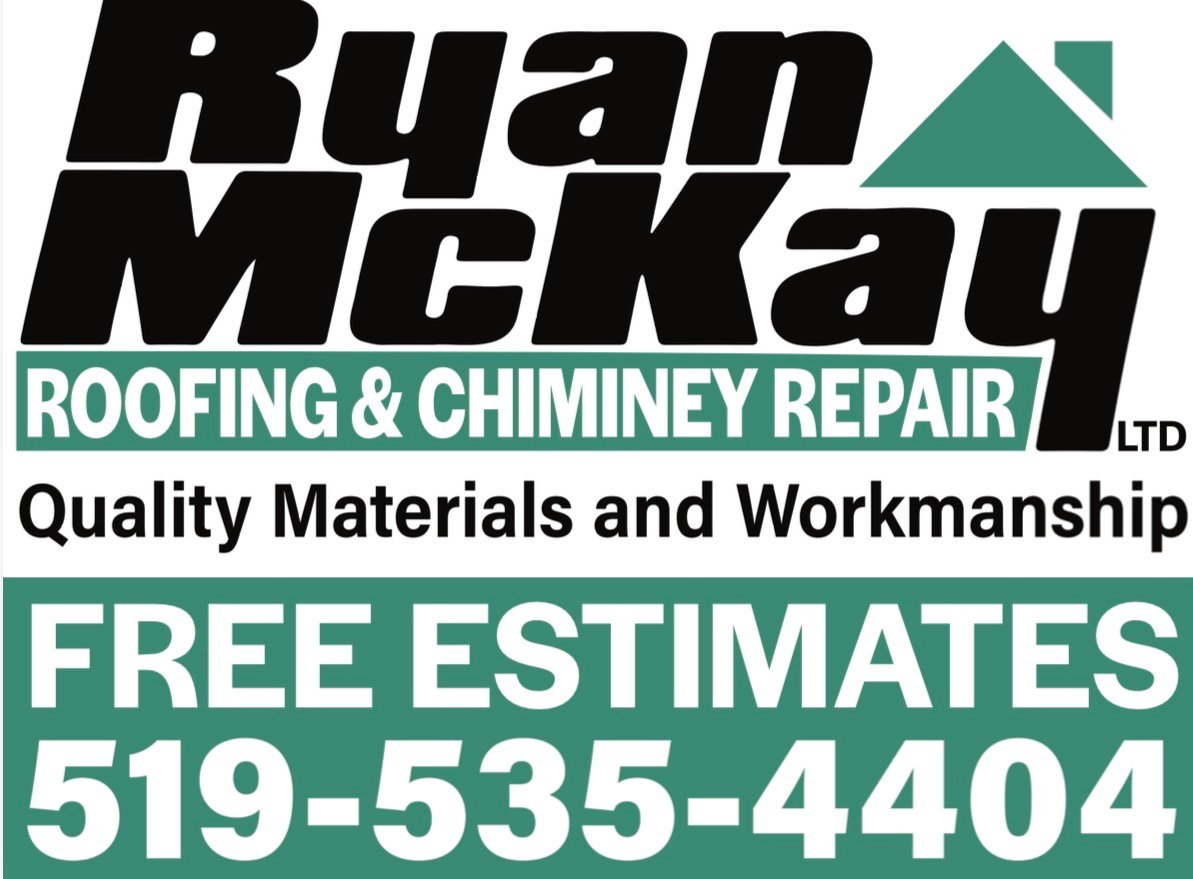 Ryan McKay Roofing Ltd - Free Estimates - 519-535-4404
